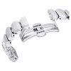 Swarovski Millenia Uhr 5729182 Armband im Oktagon-Schliff, Weiß, Edelstahl