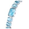 Swarovski Millenia Uhr 5729722 Armband im Oktagon-Schliff, Blau, Edelstahl