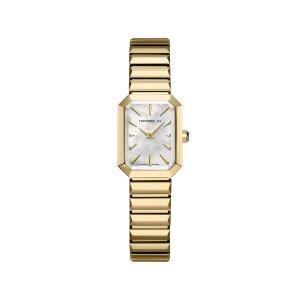 Michel Herbelin Octogone Damenuhr 17556BP1N19 Gold,...