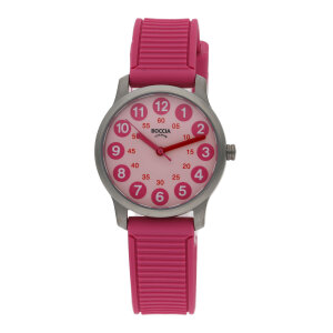 Kinderuhr Titan Boccia Rosa 3373-04 Silikon