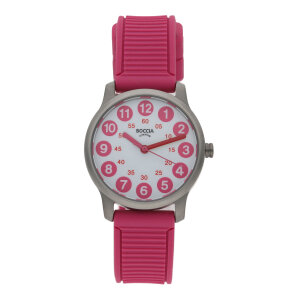 Kinderuhr Titan Boccia Rosa 3373-03 Silikon