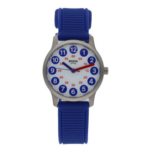 Kinderuhr Titan Boccia Blau 3373-05 Silikon