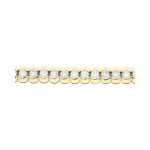 Damen Tennis Armband Gold 750 mit Brillanten 25325638...