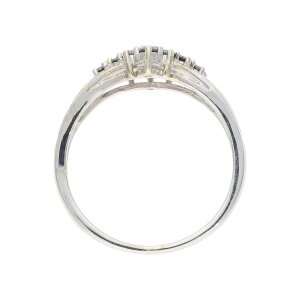 Diamant Damenring Weißgold 585 Brillanten ca. 0,69...