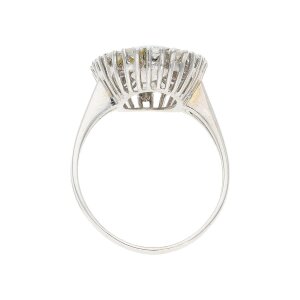 Opal Ring Weißgold 585, Brillant ca.0,80 Carat,...