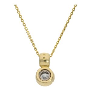 Diamant Anhänger Gold 750 25325644 Bicolor, Second...