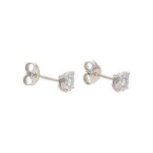 Diamant Ohrstecker Weißgold 750, ca. 0,38 Ct....