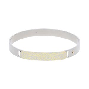 Armreif Edelstahl mit Gold 585 25325646 Zirkonia, Second...