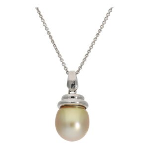 Damen Anhänger Weißgold 750 mit...