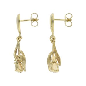 Opal Ohrhänger Gold 333 Second Hand wie neu 25325674...