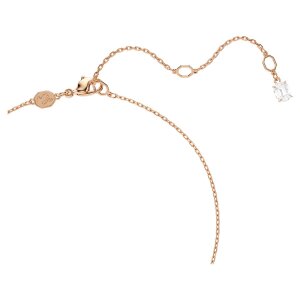 Swarovski Halskette mit Schwan Anhänger 5732414 Roségoldplattiert, Dancing Stone