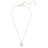 Swarovski Halskette mit Schwan Anhänger 5732414 Roségoldplattiert, Dancing Stone