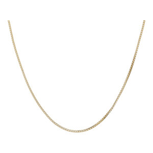 Goldkette für Anhänger 585 Venezianer Bicolor...