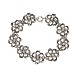 Trachten Armband Damen echt Silber Second Hand wie neu...