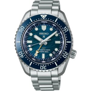 Seiko Herren Uhr PROSPEX Automatik Divers 300m GMT SPB509J1