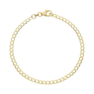 Armband Gold 333 Damen Panzer 4 mm breit JL48-03-0098...