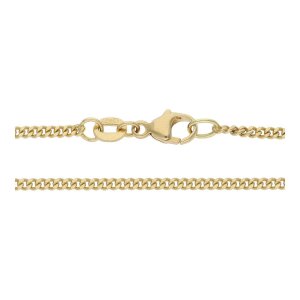 Halskette für Anhänger Gold 585 Panzer 25325778...