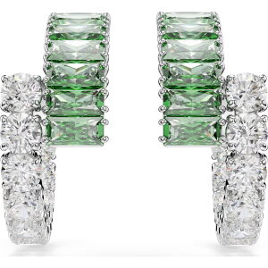 Swarovski Matrix Creolen 5732264 rhodiniert, grün,...
