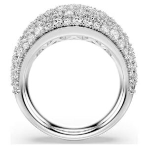 Swarovski Ring 5737596 Sublima, Weiß, Rhodiniert, Größe 58