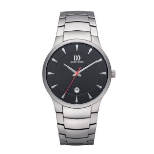 Danish Design Herrenuhr IQ63Q1275 Silber, Titan mit...