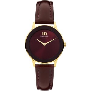 Danish Design Damenuhr IV27Q1288 in Bordeaux aus Stahl...