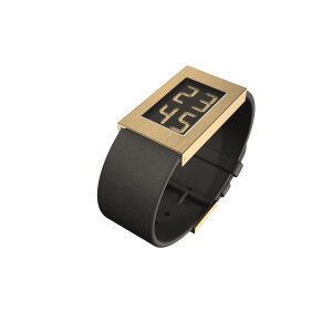 Rosendahl Damenuhr 43272 Watch 1 Leder, schwarz, Gold...