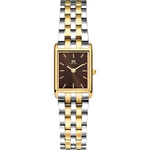 Danish Design Damenuhr IV93Q1299 Ion Plating Gold, Braun...