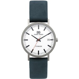Danish Design Herrenuhr IQ30Q199 Rhine White Blue Date...