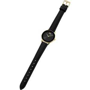 Danish Design Damenuhr Stahl, Schwarz (3320313)