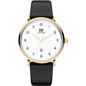 Danish Design Herrenuhr IQ11Q1216 Yukon Gold White Large...