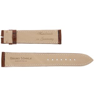 Bruno Söhnle Uhrenband 61-50382-120 Leder, Mahagoni
