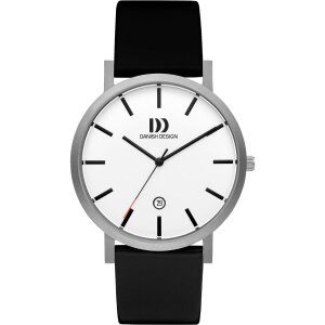 Danish Design Herrenuhr IQ12Q1108 Rhone Stripe Silver...