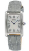 Seiko Damenuhr SWR099P1 Stahl mit Lederband Krokomuster