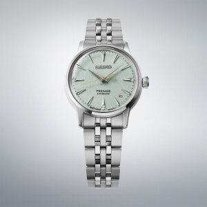 Seiko SRPL63J1 Automatik Damenuhr aus Edelstahl, mint