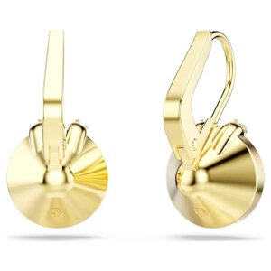 Swarovski Bella V Drop Ohrhänger 5735389 Rundschliff, Grün, Gold plattiert