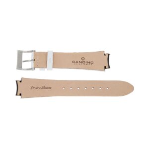 Candino Uhrenband C4597/40 Echt Leder, Weiß, 15 mm
