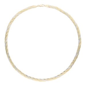Second Hand Goldkette 585, Bicolor, 2 Farbig 25325831...