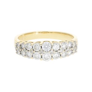 Second Hand Damen Ring, 585 Gold, Brillant 25325845...