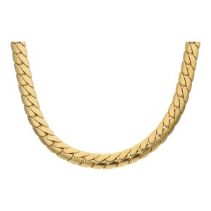 Doublé Halskette getragen Gold plattiert 25325854...