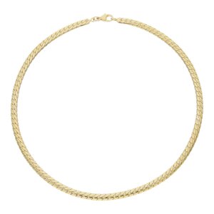 Doublé Halskette getragen Gold plattiert 25325854...
