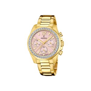 Festina Damen Uhr F20609/4 Boyfriend Rainbow, Metallic,...