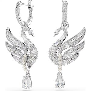 Swarovski Swan Vienna Ohrringe 5723388 Rhodiniert Schwan...