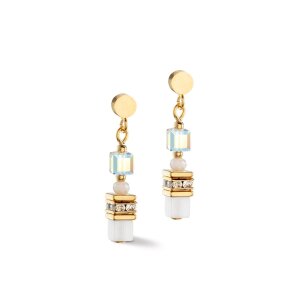 Coeur de Lion Ohrringe 4565-21-1416 Mini Cubes Gold,...