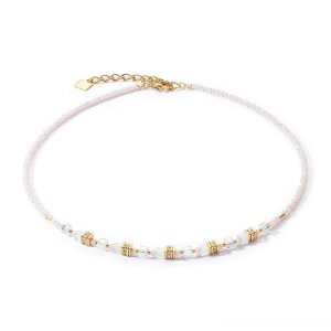 Coeur de Lion Halskette 4565-10-1416 Mini Cubes Gold,...
