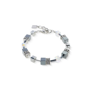 Coeur de Lion Armband 4015-30-1217 GeoCUBE® Silber,...