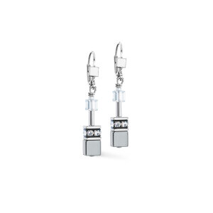 Coeur de Lion Ohrringe 4015-20-1217 GeoCUBE® Silber,...