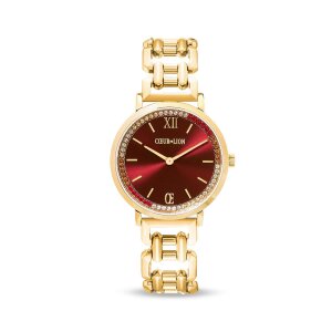 Coeur de Lion Damenuhr 7652-74-1603 Rund Sparkling...