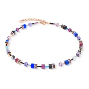 Coeur de Lion Halskette 2838-10-0807 GeoCUBE® Iconic...