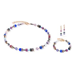 Coeur de Lion Halskette 2838-10-0807 GeoCUBE® Iconic...
