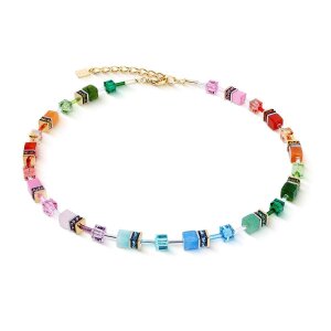 Coeur de Lion Halskette 4905-10-1520 GeoCUBE® Iconic...
